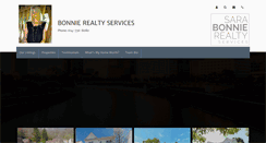 Desktop Screenshot of bonnierealty.com